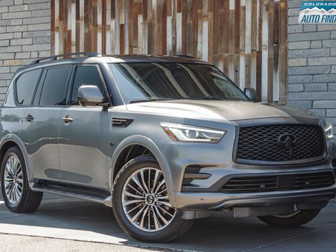 Used 2019 INFINITI QX80 Luxe w/ 22" Wheel Package AWD/4WD image 9