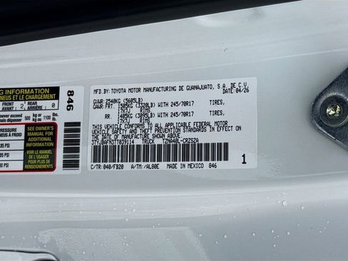 New 2026 Toyota Tacoma SR5 RWD image 27