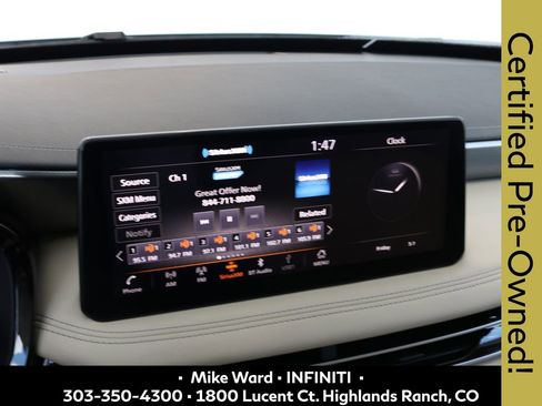 Certified 2023 INFINITI QX60 Luxe w/ Cargo Package AWD/4WD image 7
