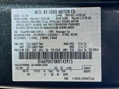 Used 2019 Ford Fusion SE image 29