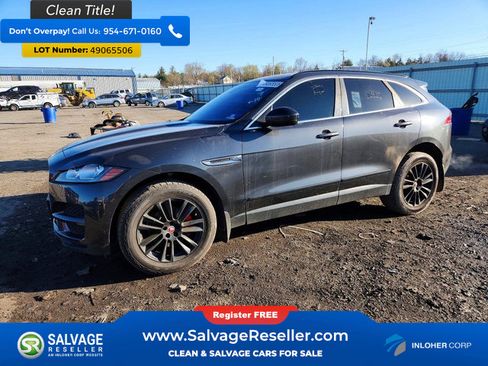 Used 2019 Jaguar F-PACE Prestige image 1