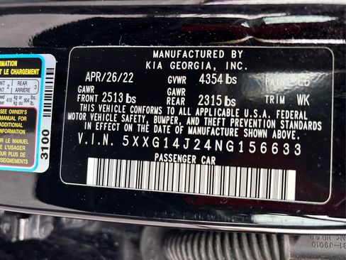 Used 2022 Kia K5 LXS image 16