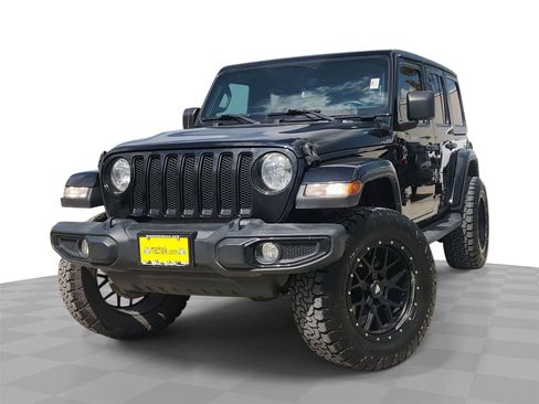 Used 2021 Jeep Wrangler Unlimited Sahara AWD/4WD image 1