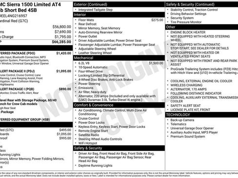 Used 2022 GMC Sierra 1500 AT4 w/ AT4 Preferred Package image 16