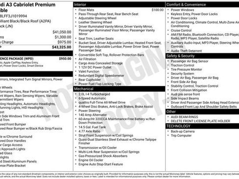 Used 2018 Audi A3 2.0T Premium w/ Convenience Package image 5