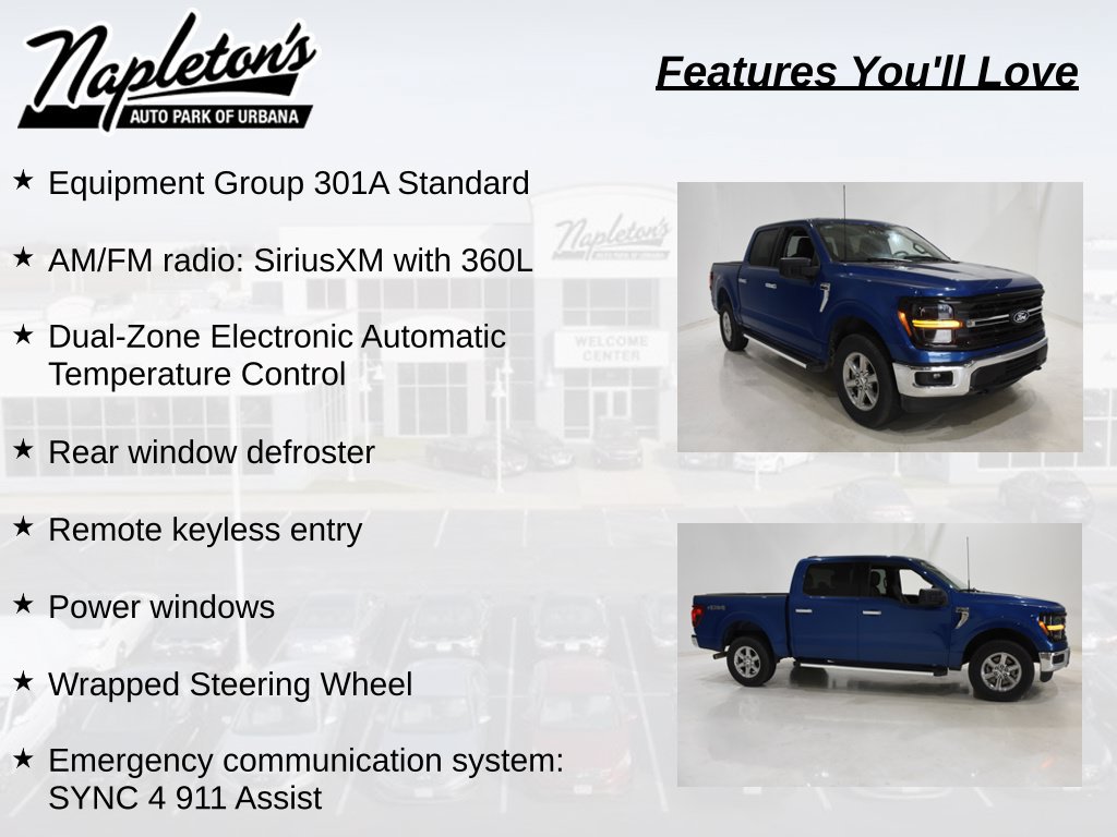 Used 2025 Ford F150 XLT w/ Equipment Group 301A Standard AWD/4WD image 8