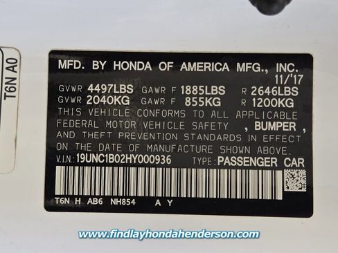 Used 2017 Acura NSX AWD/4WD image 29