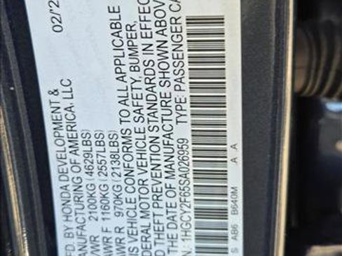 Used 2025 Honda Accord EX-L image 24