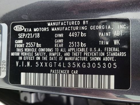 Used 2019 Kia Optima LX w/ LX Premium Package image 33