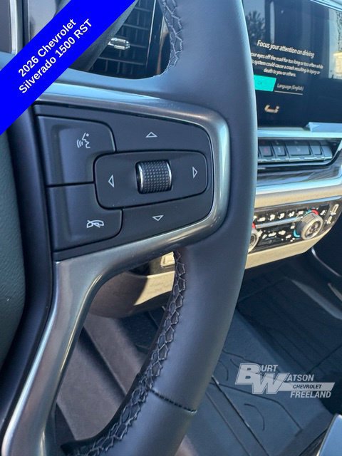 New 2026 Chevrolet Silverado 1500 RST w/ Dark Appearance Package AWD/4WD image 16