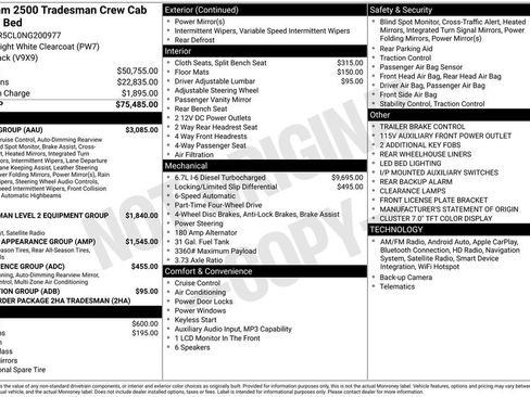 Used 2022 RAM 2500 Tradesman w/ Safety Group AWD/4WD image 17