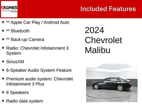 Used 2024 Chevrolet Malibu LT FWD image 3