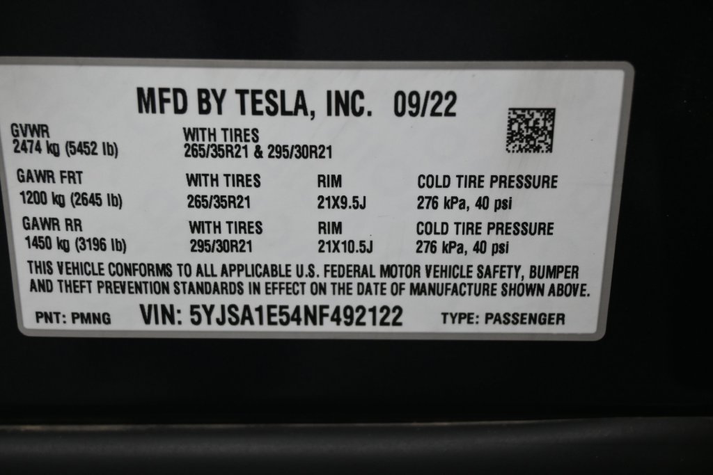 Used 2022 Tesla Model S AWD/4WD image 6