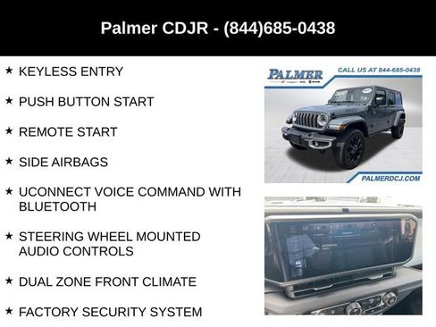Used 2025 Jeep Wrangler Unlimited Sahara w/ Safety Group AWD/4WD image 18