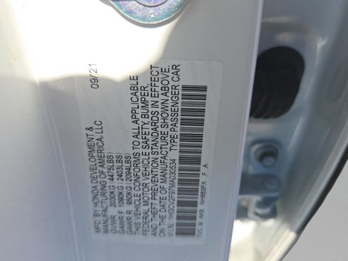 Certified 2021 Honda Accord Touring image 28