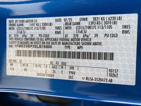 New 2025 Ford Bronco Badlands w/ Sasquatch Package image 54