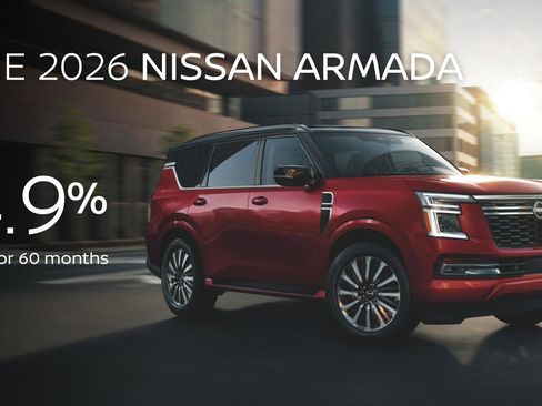 New 2026 Nissan Armada SL w/ Captain's Chari Seat Package image 2