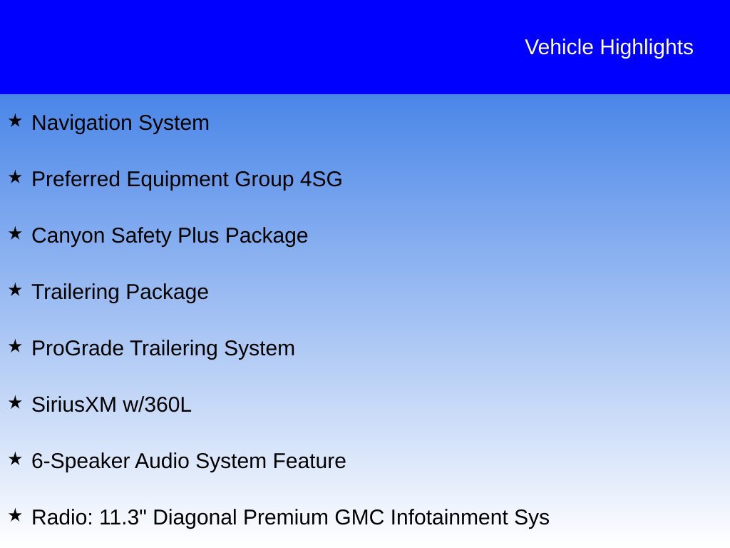 Used 2024 GMC Canyon AT4 w/ Canyon Safety Plus Package AWD/4WD image 3