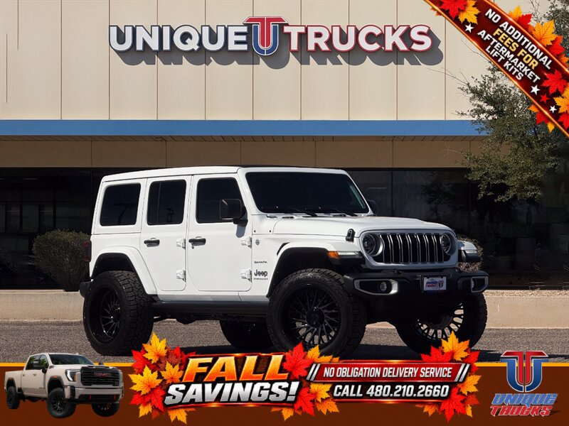 Used 2024 Jeep Wrangler Unlimited Sahara w/ Technology Group AWD/4WD image 1