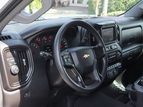 Used 2023 Chevrolet Silverado 1500 Custom w/ LPO, Dark Essentials Package RWD image 23