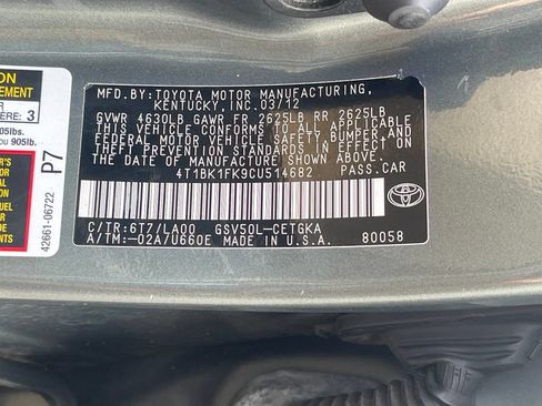 Used 2012 Toyota Camry XLE FWD image 36