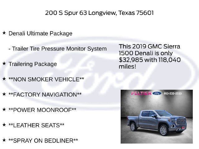 Used 2019 GMC Sierra 1500 Denali w/ Denali Ultimate Package AWD/4WD image 17