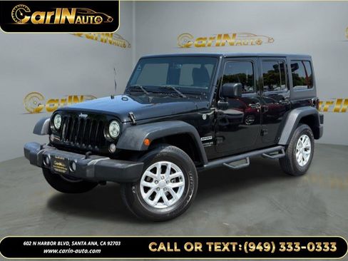 Used 2017 Jeep Wrangler Unlimited Sport w/ Quick Order Package 24S image 1