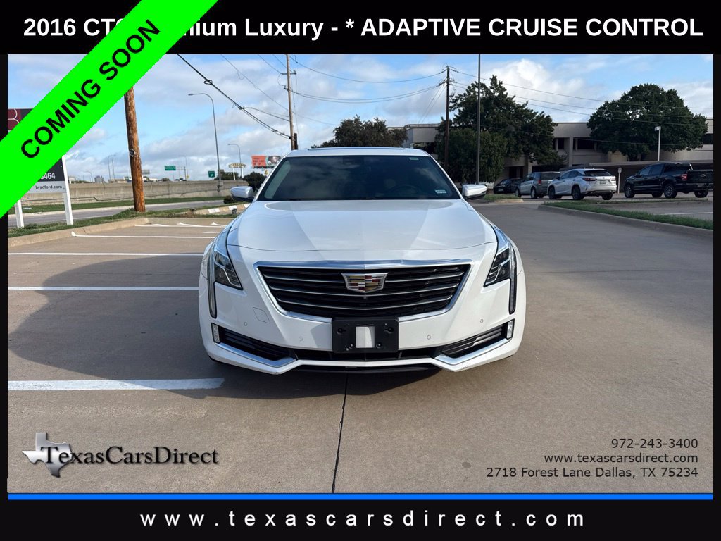 Used 2016 Cadillac CT6 Premium Luxury w/ Driver Assist Package AWD/4WD image 2