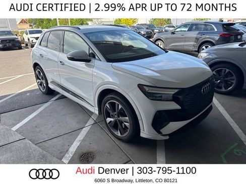 Used 2024 Audi Q4 e-tron Premium Plus w/ Premium Plus AWD/4WD image 2