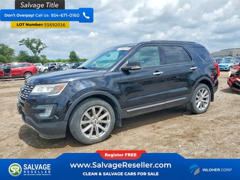 Used 2017 Ford Explorer Limited AWD/4WD image 1