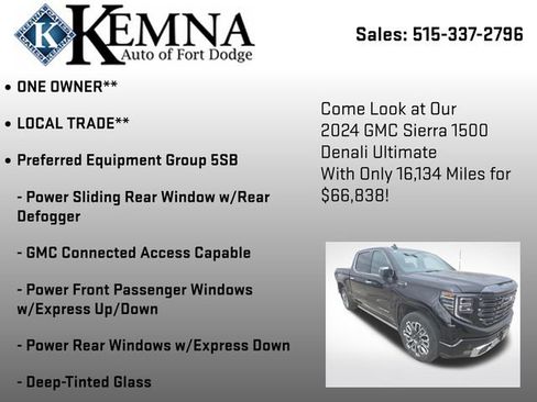 Used 2024 GMC Sierra 1500 Denali Ultimate image 7
