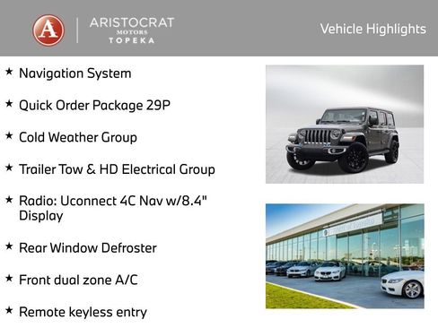 Used 2022 Jeep Wrangler Unlimited Sahara w/ Cold Weather Group AWD/4WD image 2