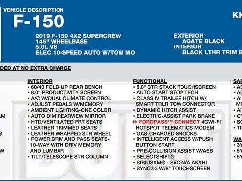Used 2019 Ford F150 Lariat RWD image 17