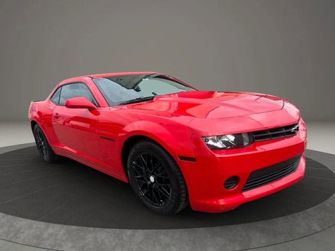Used 2015 Chevrolet Camaro LS w/ Black Rally Stripe Package RWD image 3
