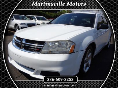 Used 2013 Dodge Avenger SE
