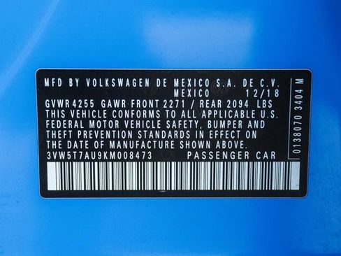 Used 2019 Volkswagen GTI Rabbit Edition image 71