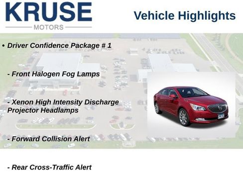 Used 2014 Buick LaCrosse Leather w/ Driver Confidence Package FWD image 4