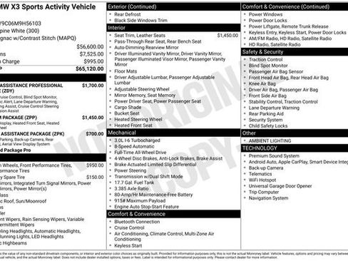 Used 2021 BMW X3 M40i image 42