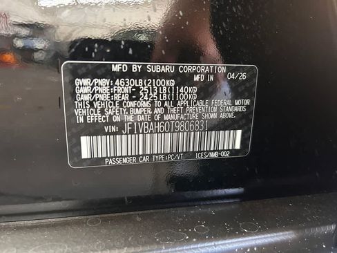 New 2026 Subaru WRX Premium AWD/4WD image 22