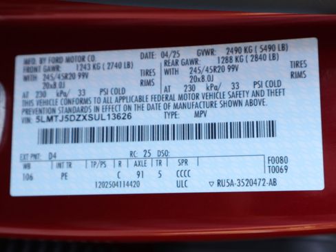 Used 2025 Lincoln Corsair Grand Touring w/ Equipment Group 302A image 29