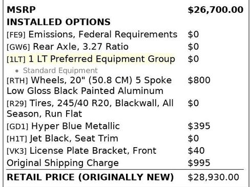 Used 2018 Chevrolet Camaro LT image 4