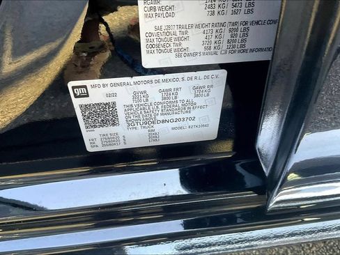 Used 2022 GMC Sierra 1500 SLT w/ SLT Premium Plus Package AWD/4WD image 20