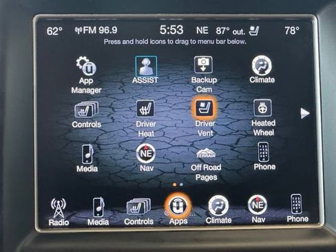 Used 2017 Jeep Grand Cherokee Overland AWD/4WD image 15