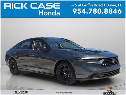 Certified 2025 Honda Accord SE