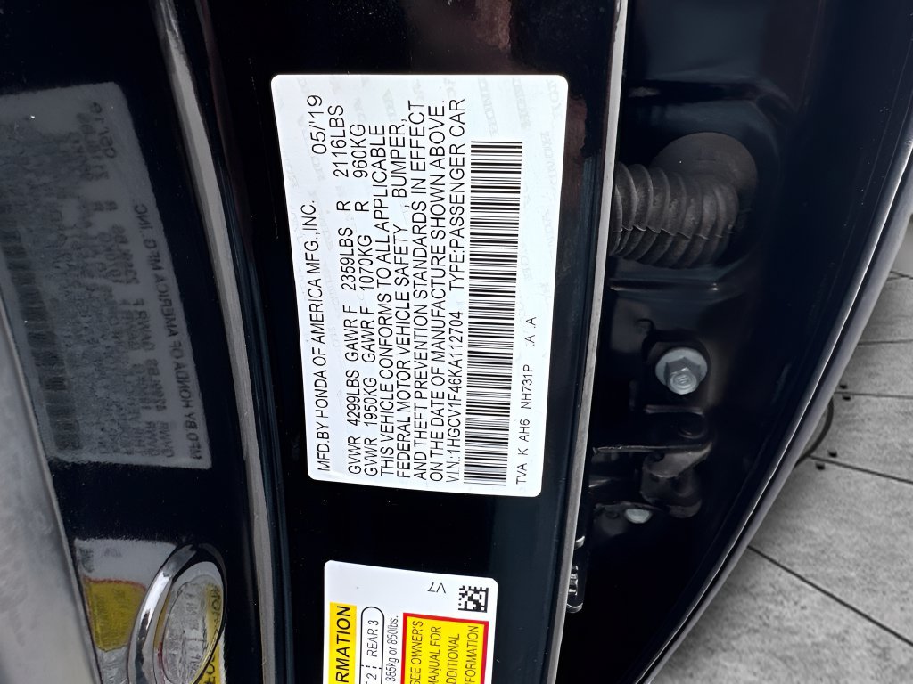Used 2019 Honda Accord EX image 27