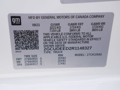 Certified 2024 Chevrolet Silverado 1500 RST w/ Convenience Package II AWD/4WD image 34