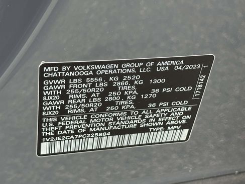 Used 2023 Volkswagen Atlas Cross Sport SE w/ Panoramic Sunroof Package image 10