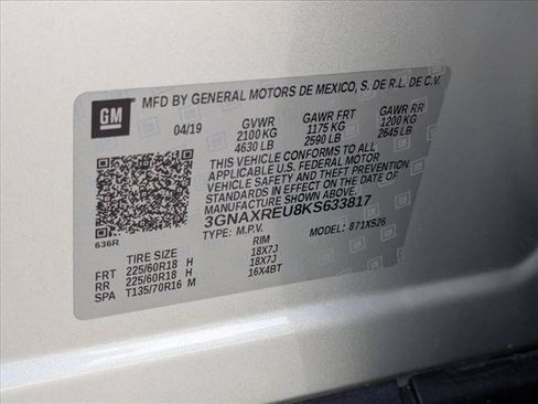 Used 2019 Chevrolet Equinox Premier FWD image 28