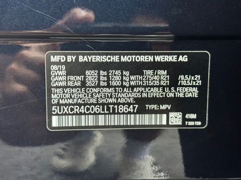 Used 2020 BMW X5 sDrive40i w/ M Sport Package RWD image 43