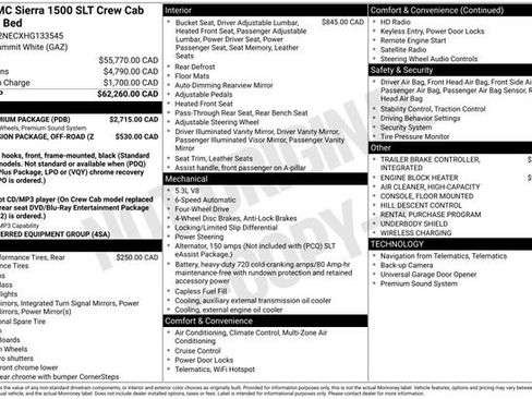 Used 2017 GMC Sierra 1500 SLT w/ SLT Premium Package AWD/4WD image 8